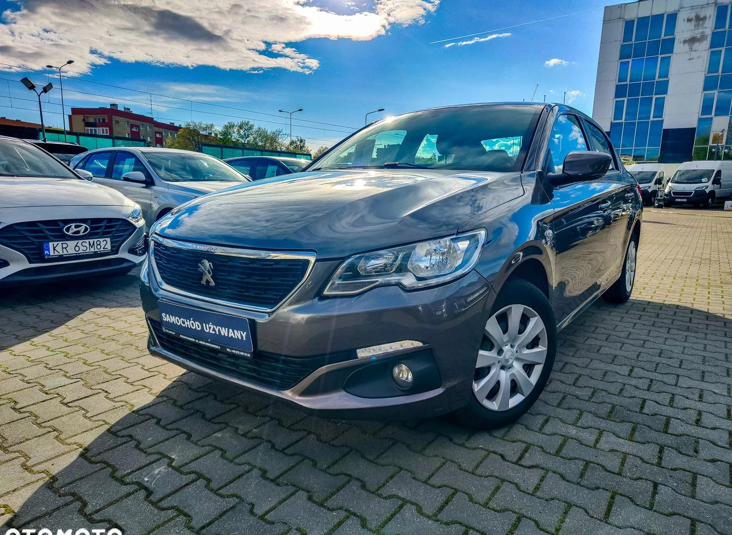 małopolskie Peugeot 301 cena 33900 przebieg: 156258, rok produkcji 2018 z Baborów